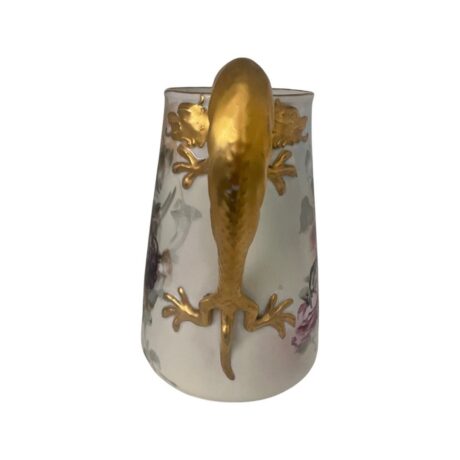COL1002 Antique MZ Austria Moritz Zdekauer Serpent-Handled Tankard Mug c1920 - Image 3