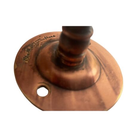 VBP1014 Antique c1902 Brasscrafters Copper Plated Brass Wall Mount Soap Dish - Image 4