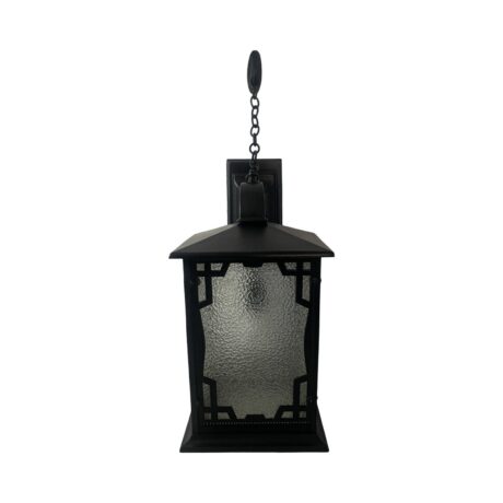 VL1079 Antique c1920 Large Craftsman Outdoor Lantern Herwig Lighting Restored - Image 4