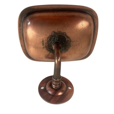 VBP1014 Antique c1902 Brasscrafters Copper Plated Brass Wall Mount Soap Dish - Image 3