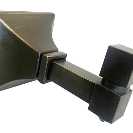 VL1019 Antique c1905 Moran & Hastings Articulating Brass Sconce Handel Shade Restored - Image 5