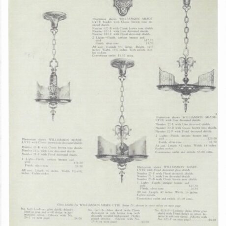 VL1140 Antique Beardslee Williamson Chandelier Original Shades RARE Restored - Image 11