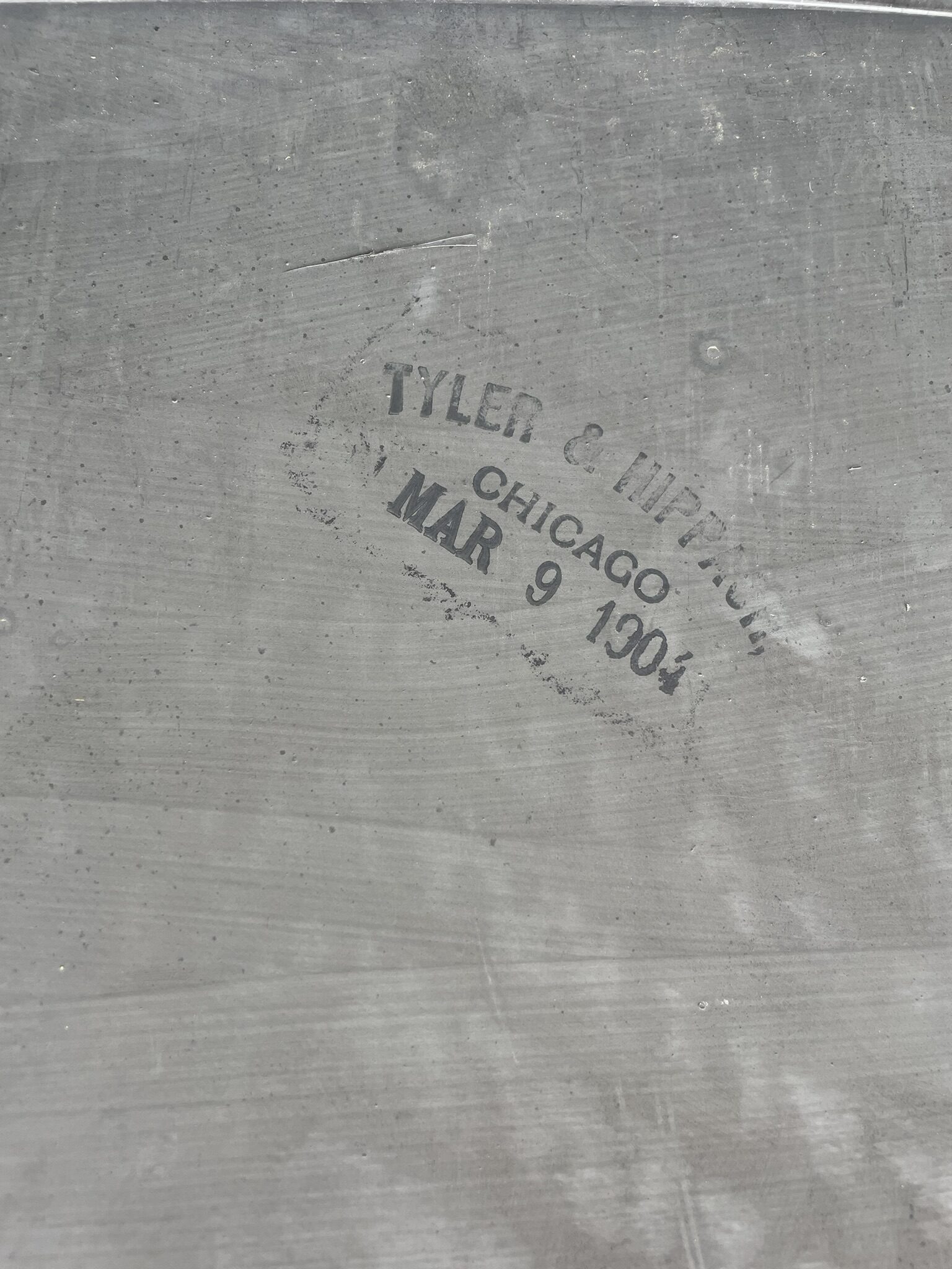 AC1007 Antique c1910 Chicago Oak Built-In Breakfront Buffet Mirrors Original - Image 10