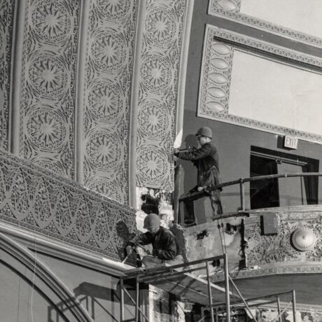 AC1009 Vintage Louis Sullivan Plaster Star Pod Frieze Schiller/Garrick Building Chicago - Image 7