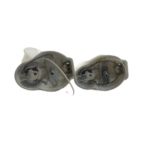 VL1199 Pair Vintage Streamline Art Deco Porcelain Sconces c1930s Restored - Image 5