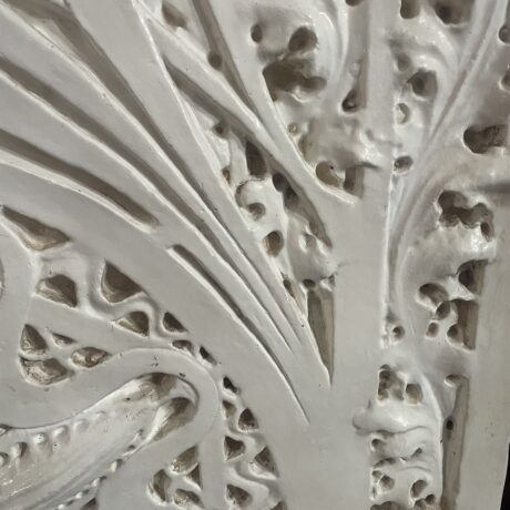 AC1009 Vintage Louis Sullivan Plaster Star Pod Frieze Schiller/Garrick Building Chicago - Image 3