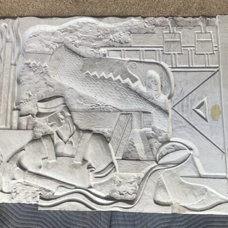 AC1006 Art Deco Relief Minneapolis Salvage WPA c1930s RARE - Image 2