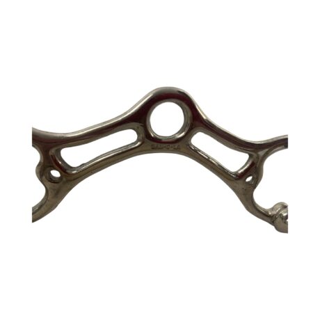 VBP1062 Antique c1910 Toilet Paper Tissue Holder San-O-La Nickel Plated Brass Original - Image 4