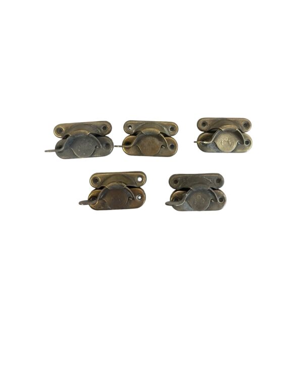 AH1026 Antique c1920s Cast Iron Sash Locks QUANTITY!