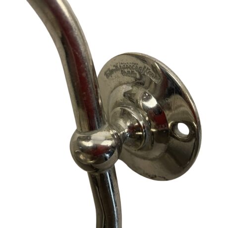VBP1074 Antique Brasscrafters c1902 Nickel Plated Tumbler & Soap Holder Restored - Image 4