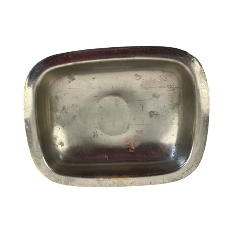 VBP1074 Antique Brasscrafters c1902 Nickel Plated Tumbler & Soap Holder Restored - Image 8