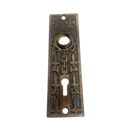 AH1029 Antique Wood Knob Sets Victorian Backplates Rosettes Eastlake Restored - Image 9
