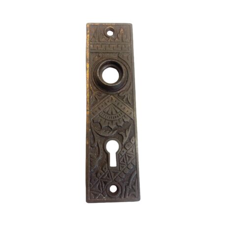 AH1029 Antique Wood Knob Sets Victorian Backplates Rosettes Eastlake Restored - Image 8
