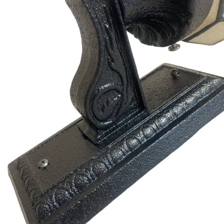 VL1277 Antique c1920 Cast Iron Sconce Porch Light Octagon Shade Restored - Image 6