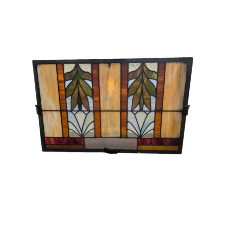 AG1088 Antique c1915 Craftsman Era Church Windows Ravenswood Chicago Mint