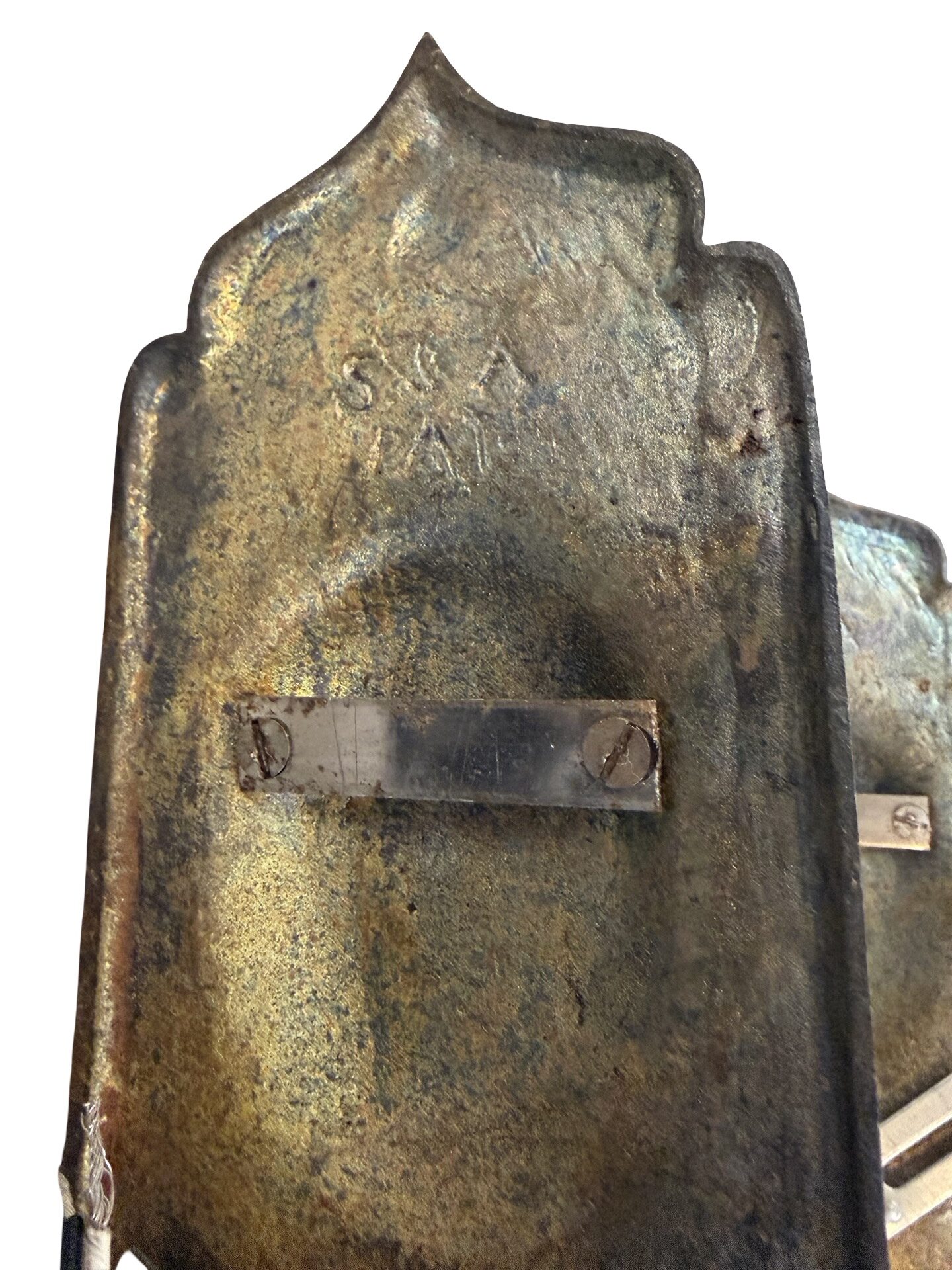 VL1301 Hammered Bronze c1910 Craftsman Shapiro & Aronson Sconces Restored Quantity! - Image 6