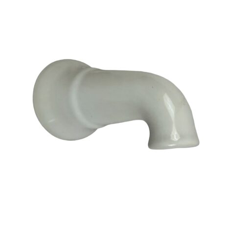 VP1005 Antique Vintage c1920 Rare Porcelain Tub Faucet Spout MINT