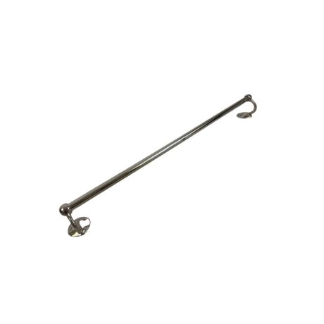 VBP1101 Rejuvenation Nickel Plated Brass Reproduction Linfield 25 in. Towel Bar
