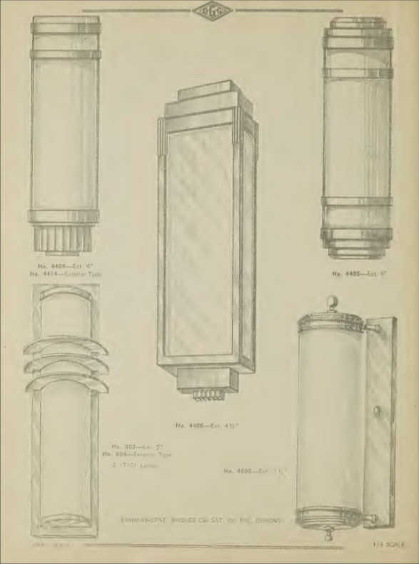 VL1392 Pair Art Deco c1930 Chrome Sconces Milk Glass Cylinder Shades Restored - Image 9