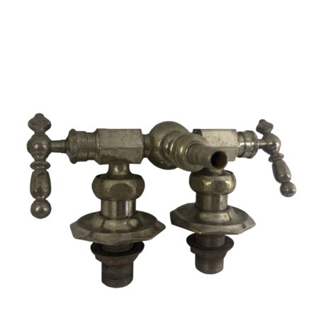 VP1009 Antique c1920s Brass Deck Mount A.Y. McDonald Fuller Ball Faucet